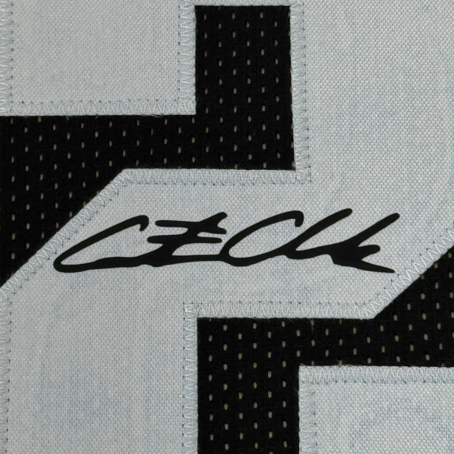 Framed Facsimile Autographed Caitlin Clark 35x39 2024 1st All-Star Game Black Reprint Laser Auto Basketball Jersey