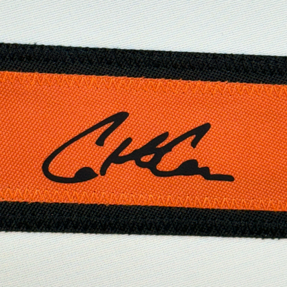 Framed Facsimile Autographed Colton Cowser 35x39 Baltimore White Reprint Laser Auto Baseball Jersey