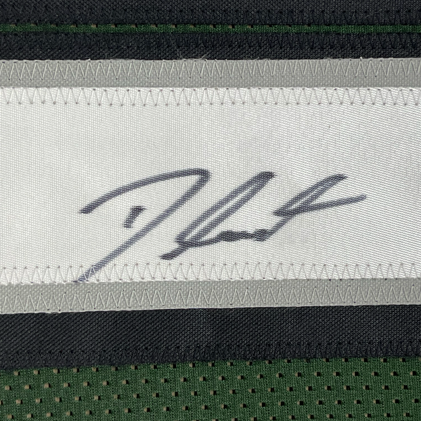 Framed Autographed/Signed D'Andre Swift 35x39 Philadelphia Green Football Jersey JSA COA