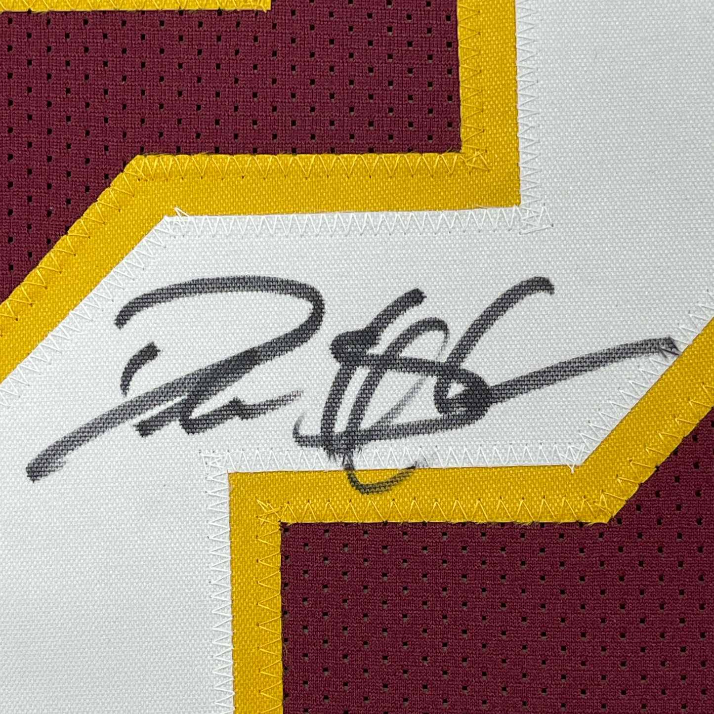 Framed Autographed/Signed Deion Sanders 35x39 Florida State Maroon College Football Jersey JSA COA