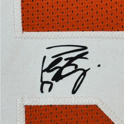 Framed Facsimile Autographed Peyton Manning 35x39 Tennessee Orange Reprint Laser Auto College Football Jersey Size Men's XL