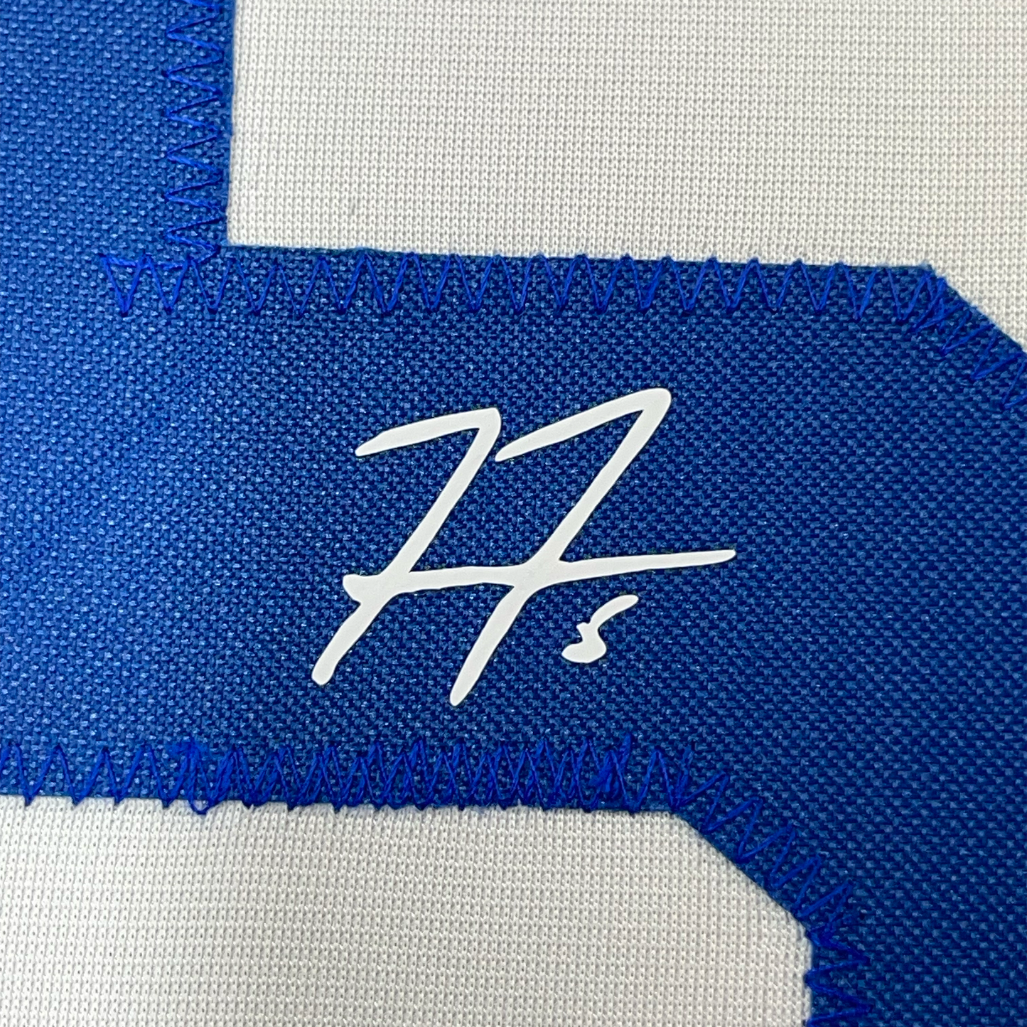 Framed Facsimile Autographed Freddie Freeman 35x39 Los Angeles LA White Reprint Laser Auto Baseball Jersey