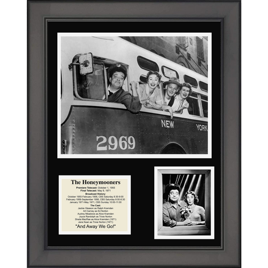 Framed The Honeymooners Movie 11"x14" Three Photo Collage