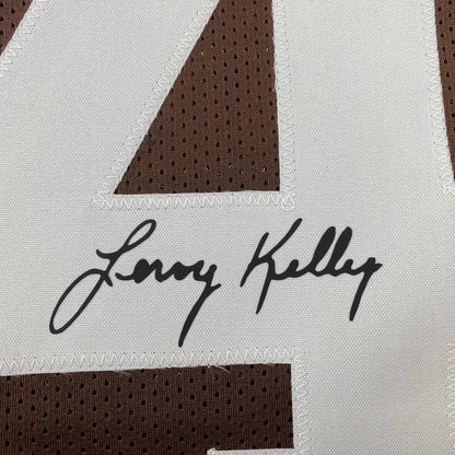 Facsimile Autographed Leroy Kelly Cleveland Brown Reprint Laser Auto Football Jersey Size Men's XL