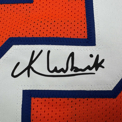 Facsimile Autographed Cade Klubnik Clemson Orange Reprint Laser Auto College Football Jersey Size Men's XL
