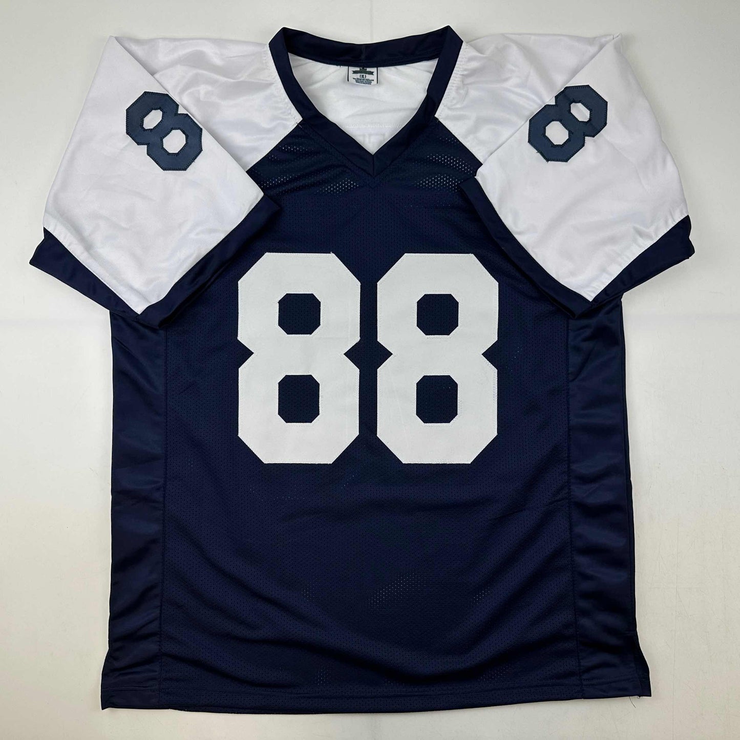 Facsimile Autographed Michael Irvin Dallas Thanksgiving Day Reprint Laser Auto Football Jersey Size Men's XL