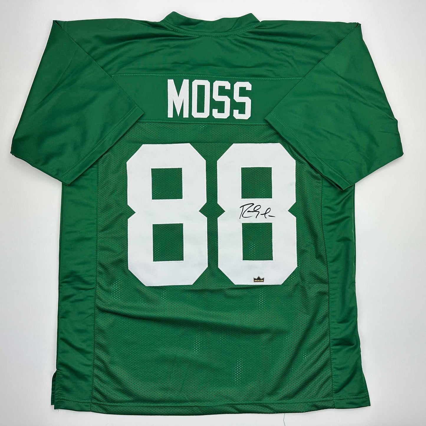 Facsimile Autographed Randy Moss Marshall Green Reprint Laser Auto College Football Jersey Size Men's XL