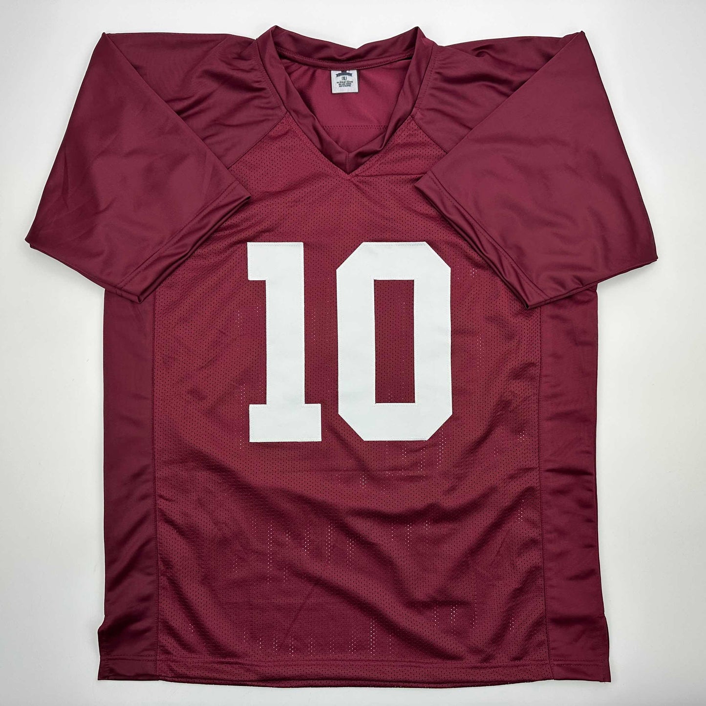 Facsimile Autographed Marcel Reed Texas A&M Maroon Reprint Laser Auto College Football Jersey Size Men's XL