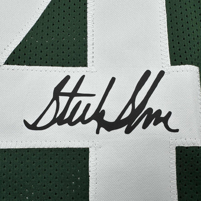 Facsimile Autographed Sterling Sharpe Green Bay Green Reprint Laser Auto Football Jersey Size Men's XL