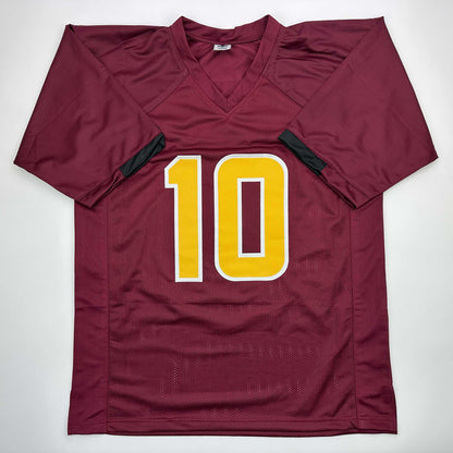Facsimile Autographed Sam Leavitt Arizona State Red Reprint Laser Auto College Football Jersey Size Men's XL