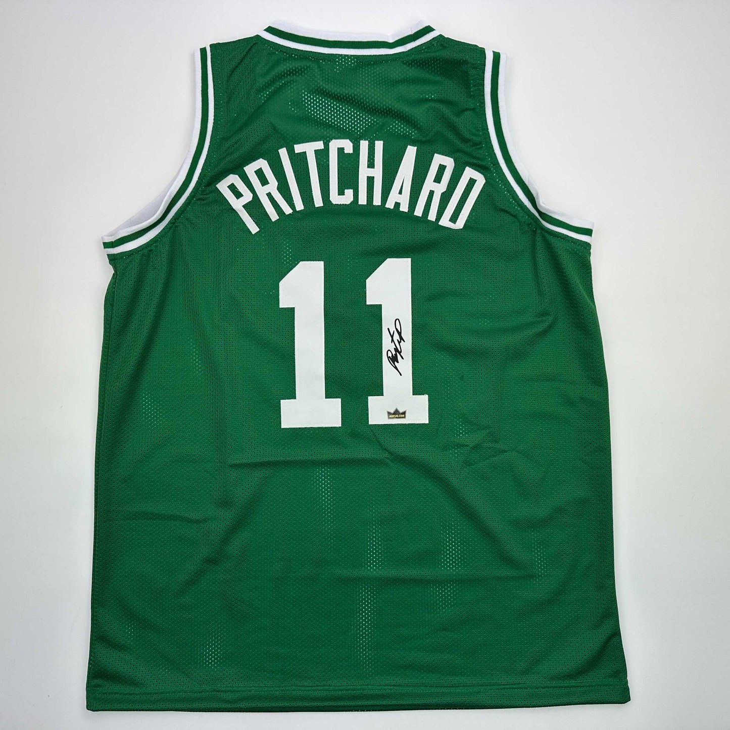 Facsimile Autographed Payton Pritchard Boston Green Reprint Laser Auto Basketball Jersey Size Men's XL