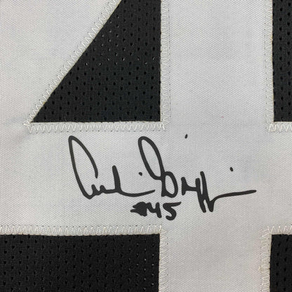 Facsimile Autographed Archie Griffin Cincinnati Black Reprint Laser Auto Football Jersey Size Men's XL