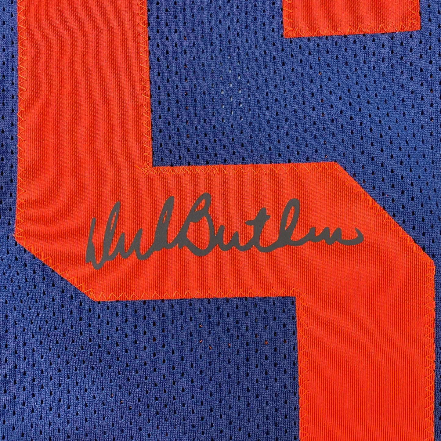 Facsimile Autographed Dick Butkus Illinois Blue Reprint Laser Auto College Football Jersey Size Men's XL