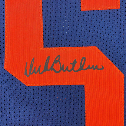 Facsimile Autographed Dick Butkus Illinois Blue Reprint Laser Auto College Football Jersey Size Men's XL