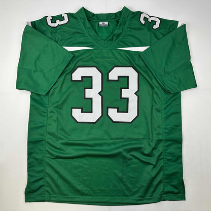 Autographed/Signed Dalvin Cook New York Green Football Jersey JSA COA