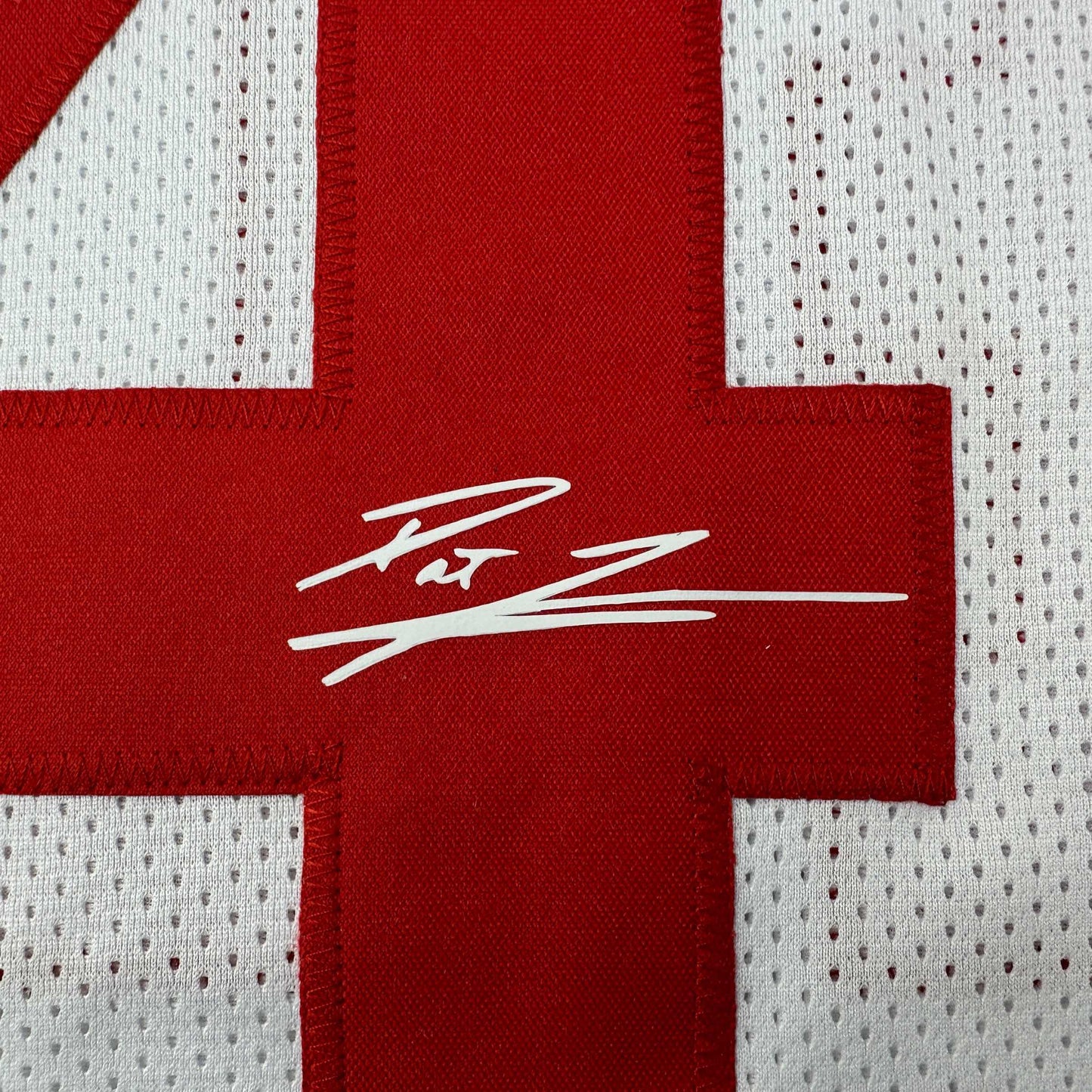 Facsimile Autographed Pat Tillman Arizona White Reprint Laser Auto Football Jersey Size Men's XL