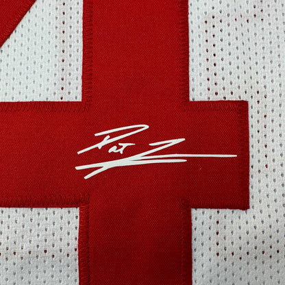 Facsimile Autographed Pat Tillman Arizona White Reprint Laser Auto Football Jersey Size Men's XL