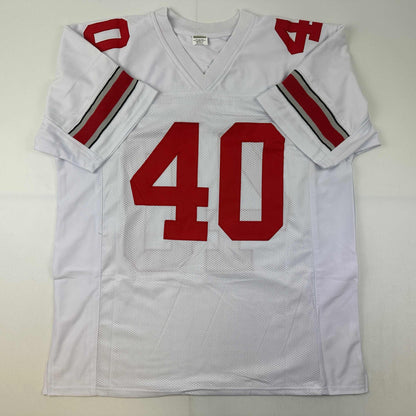 Facsimile Autographed Pat Tillman Arizona White Reprint Laser Auto Football Jersey Size Men's XL