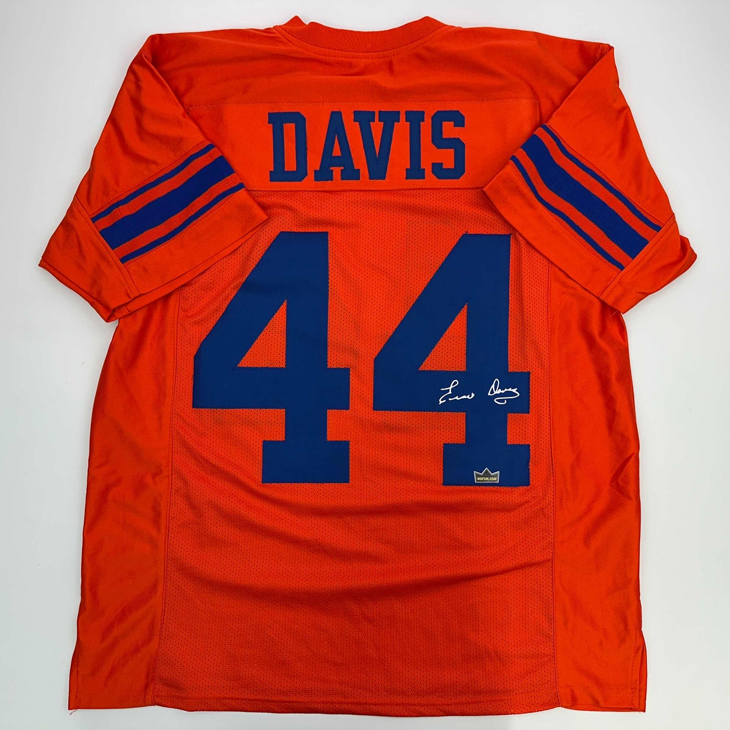 Facsimile Autographed Ernie Davis Syracuse Orange Reprint Laser Auto College Football Jersey Size Men's XL