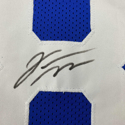 Autographed/Signed Jonathan Taylor Indianapolis Split Football Jersey JSA COA