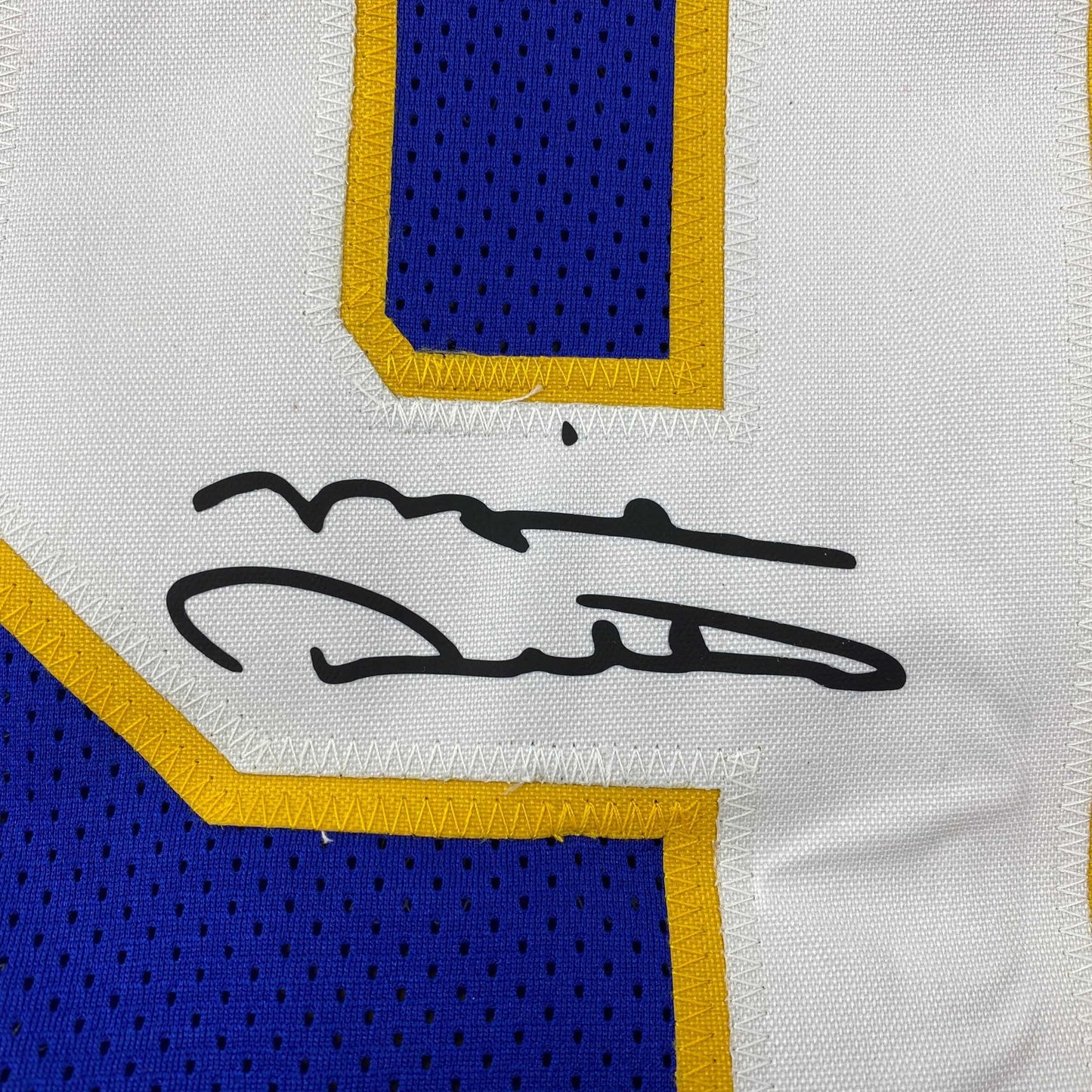 Facsimile Autographed Mike Ditka Pittsburgh Blue Reprint Laser Auto College Football Jersey Size Men's XL