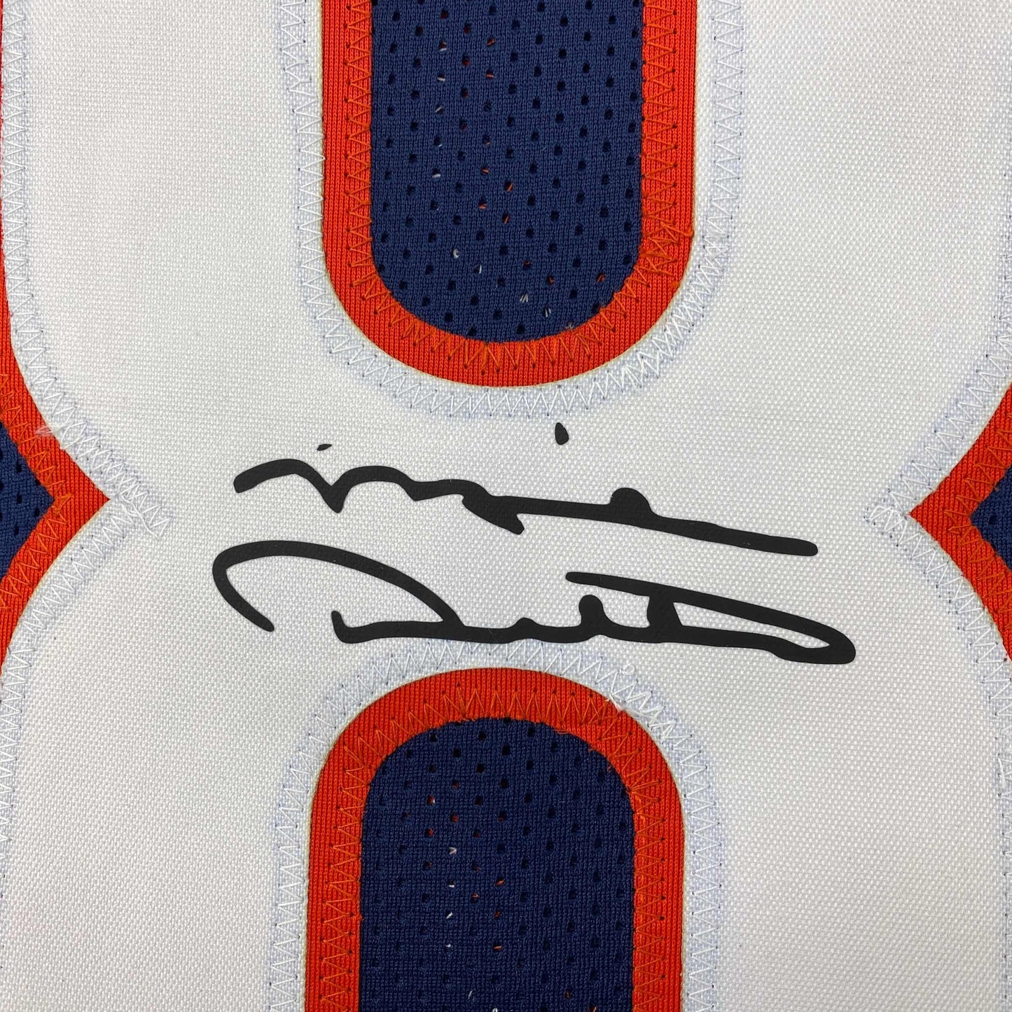 Facsimile Autographed Mike Ditka Chicago Blue Reprint Laser Auto Football Jersey Size Men's XL