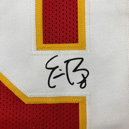 Facsimile Autographed Eric Berry Kansas City Red Reprint Laser Auto Football Jersey Size Men's XL