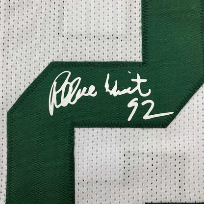 Facsimile Autographed Reggie White Green Bay White Reprint Laser Auto Football Jersey Size Men's XL