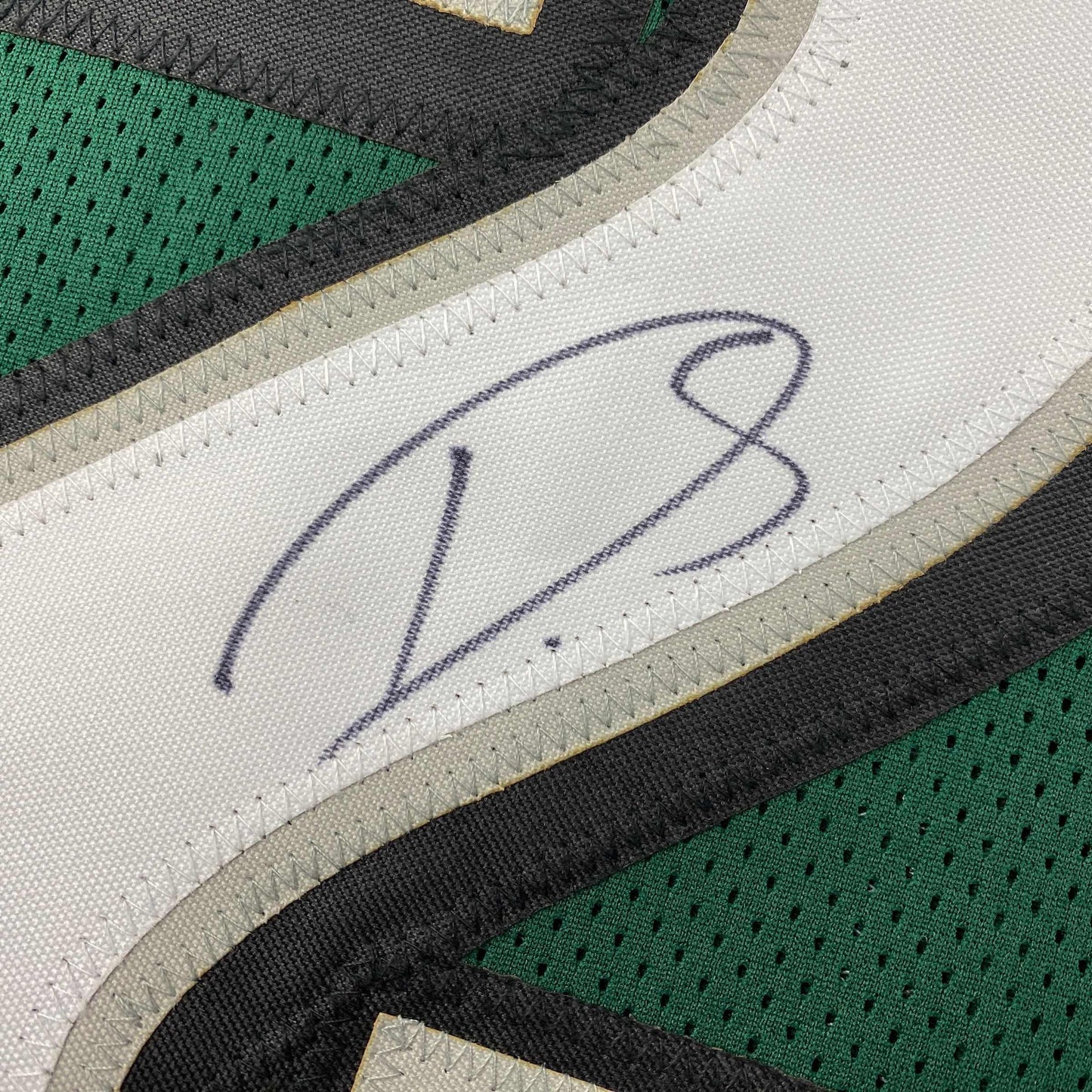 Autographed/Signed Darius Slay Jr. #2 Philadelphia Green Football Jersey Beckett BAS COA