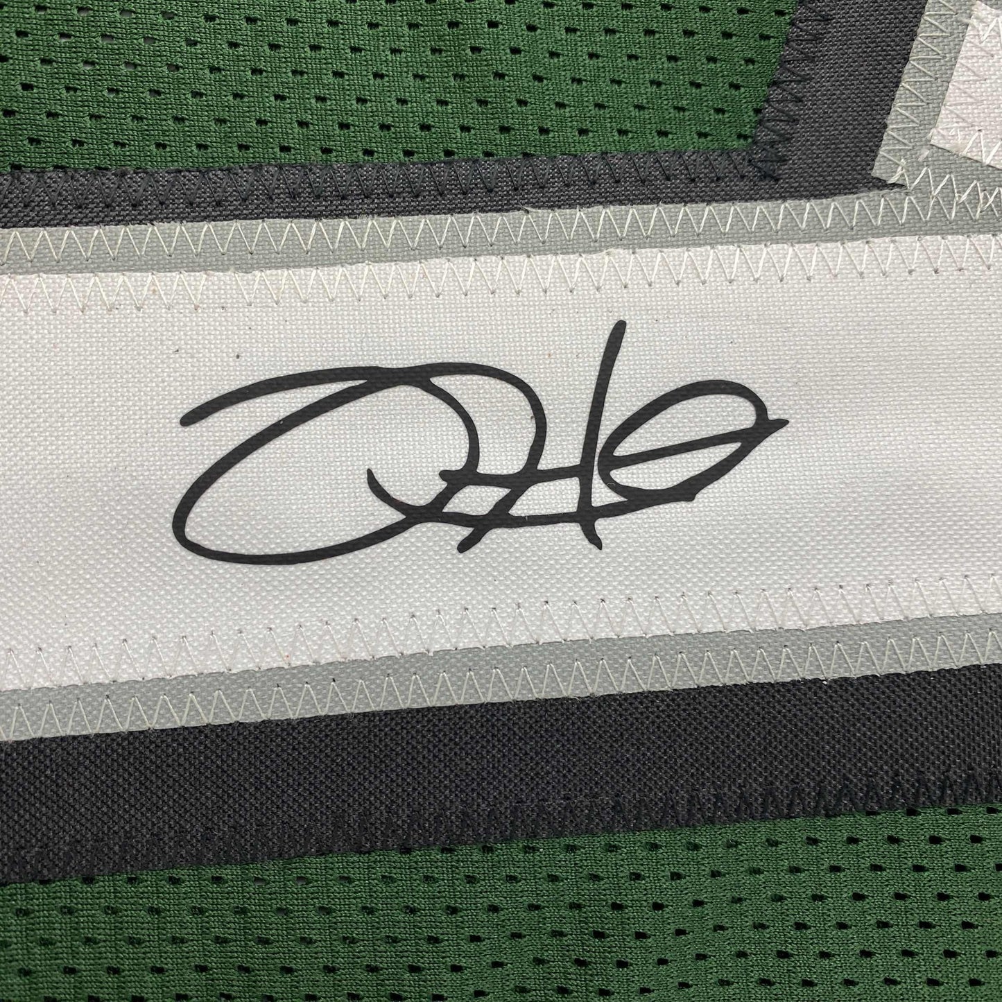 Facsimile Autographed Jalen Hurts Philadelphia Green Reprint Laser Auto Football Jersey Size Men's XL