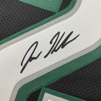 Facsimile Autographed Jason Kelce Philadelphia Black Reprint Laser Auto Football Jersey Size Men's XL