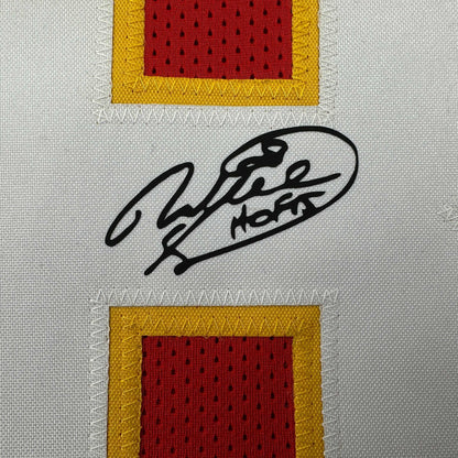Facsimile Autographed Will Shields Kansas City Red Reprint Laser Auto Football Jersey Size Men's XL