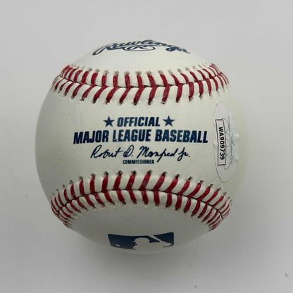 Autographed/Signed Steve Garvey Rawlings Official Major League Baseball ROML JSA COA Auto