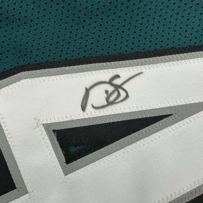 Autographed/Signed Darren Sproles Philadelphia Green Football Jersey Beckett BAS COA