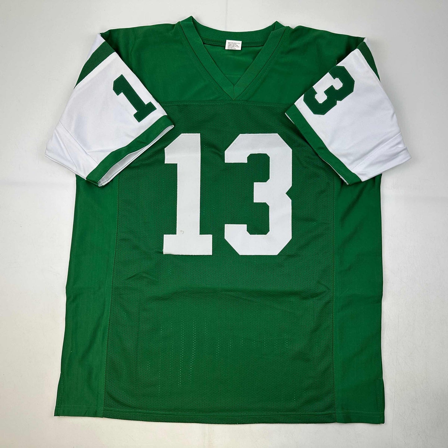 Facsimile Autographed Don Maynard New York Green Reprint Laser Auto Football Jersey Size Men's XL