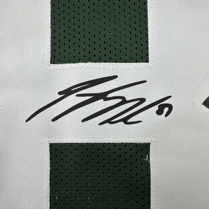 Facsimile Autographed Jordy Nelson Green Bay Green Reprint Laser Auto Football Jersey Size Men's XL