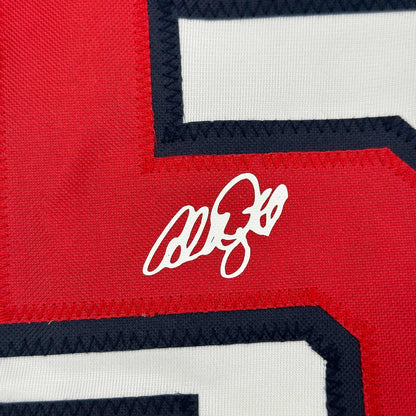 Facsimile Autographed Adam Wainwright St. Louis White Reprint Laser Auto Baseball Jersey Size Men's XL