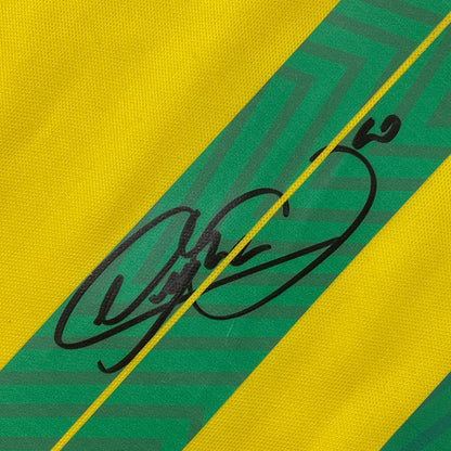 Autographed/Signed Neymar Jr. Brazil Soccer Futbol Jersey Beckett BAS COA/LOA