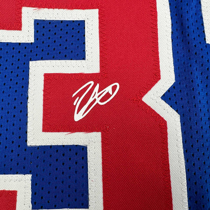 Framed Facsimile Autographed Blake Griffin 35x39 Los Angeles LA Blue Reprint Laser Auto Basketball Jersey