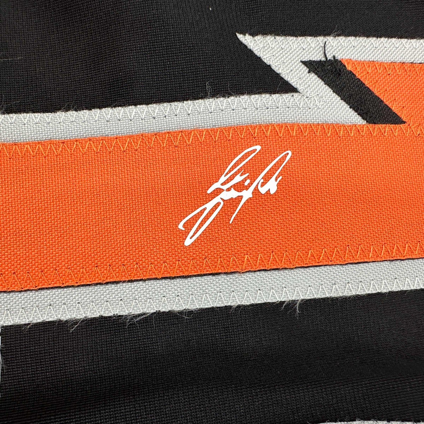 Facsimile Autographed Jose Fernandez Miami Black Reprint Laser Auto Baseball Jersey Size Men's XL