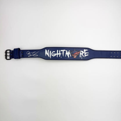 Autographed/Signed Cody Rhodes Blue American Nightmare WWE Wrestling Belt Beckett BAS COA