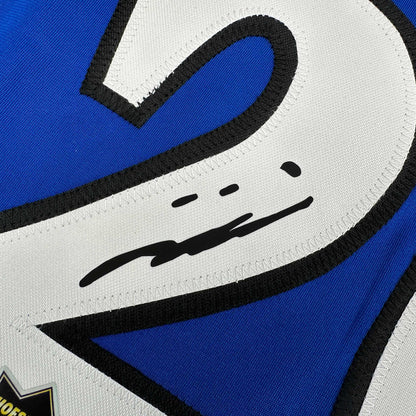 Framed Facsimile Autographed John Terry 35x39 Chelsea FC Blue Reprint Laser Auto Soccer Jersey