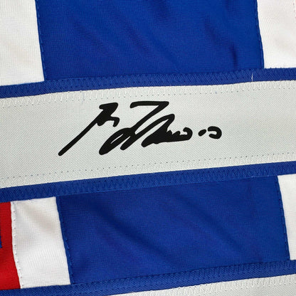 Facsimile Autographed Guy LaFleur Montreal Red Reprint Laser Auto Hockey Jersey Size Men's XL