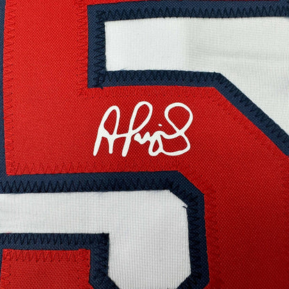 Facsimile Autographed Albert Pujols St. Louis White Reprint Laser Auto Baseball Jersey Size Men's XL