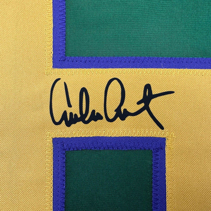 Facsimile Autographed Emilio Estevez Gordon Bombay Green Reprint Laser Auto Hockey Jersey Size Men's XL