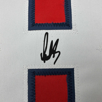 Facsimile Autographed Alexander Ovechkin Washington Red Reprint Laser Auto Hockey Jersey Size Men's XL