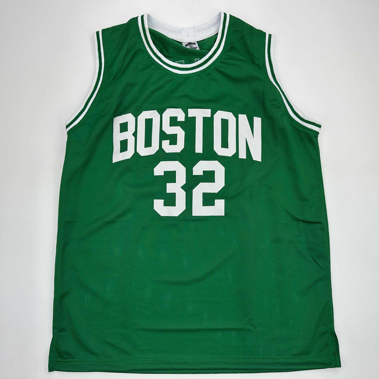 Facsimile Autographed Kevin McHale Boston Green Reprint Laser Auto Basketball Jersey Size Men's XL