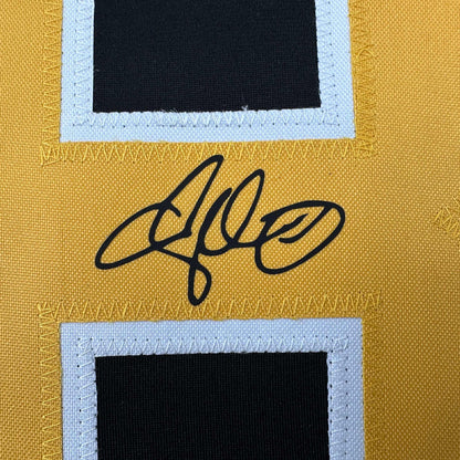 Facsimile Autographed Adam Sandler Happy Gilmore Boston Black Reprint Laser Auto Hockey Jersey Size Men's XL
