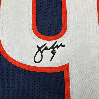 Facsimile Autographed Jim McMahon Chicago Blue Reprint Laser Auto Football Jersey Size Men's XL