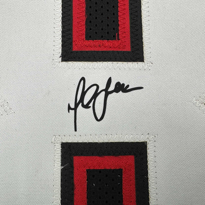Facsimile Autographed Marshall Faulk San Diego State Black Reprint Laser Auto College Football Jersey Size Men's XL